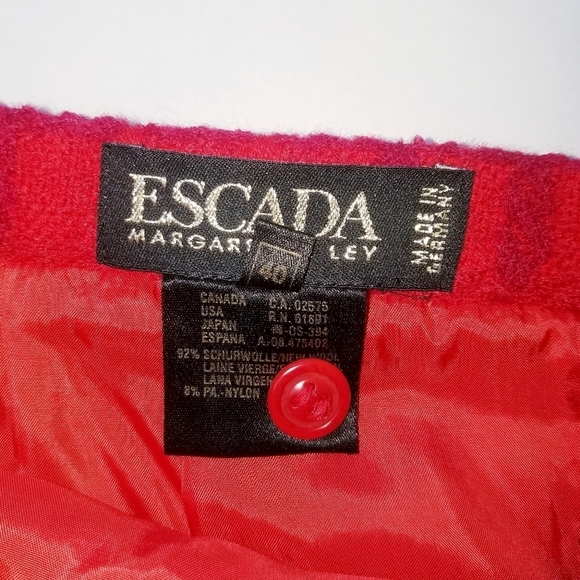 Escada |‎ Houndstooth Midi skirt, size 40 - Picture 3 of 8
